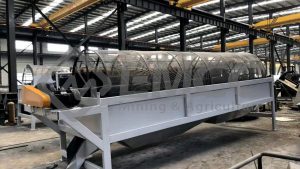 Rotary Drum Screen for fertilizer granulation production line from Mexico Client -China EMCC